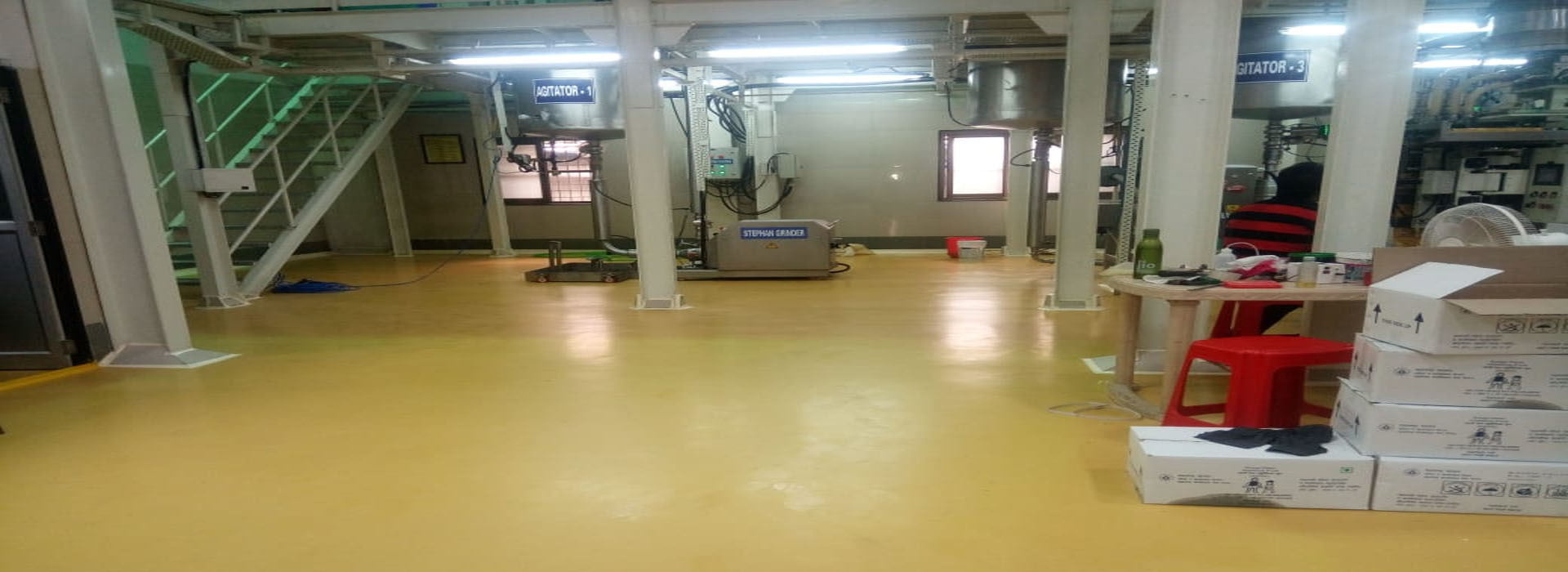 Chemical resistant epxoy Flooring Services